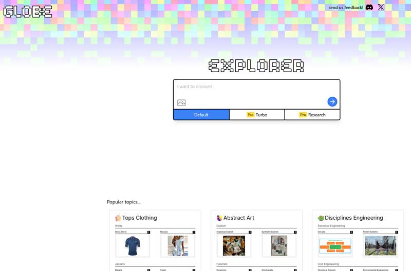 Globe Explorer AI